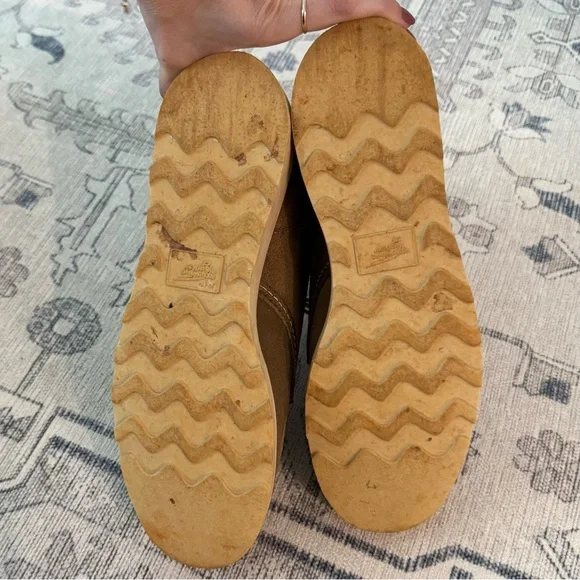 Red Wing Shoes Women’s Classic Moc Short Boots in Olive Suede Leather 9.5 - Picture 8 of 12